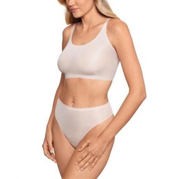 NWOT MIRACLESUIT S BODY GLOW LIGHT SHAPING BRALETTE Pink 2427 128852 - Picture 1 of 1